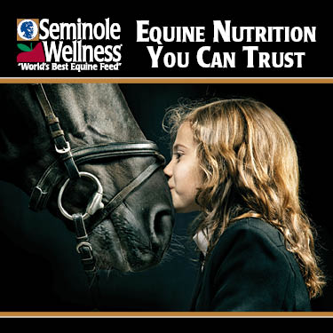 An ad for Seminole Feed