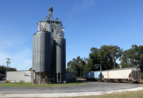 Rear of the OBS Feed Mill